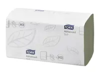 2-laags geavanceerde enkelgevouwen handdoeken - Groen - 15 pakken van 250 vel - 290179