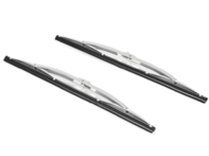 Set of wiper blades, Silver. Porsche 911 F 65-67 - 90162831120