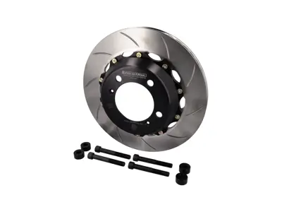 Brake Disc / Rotor Slotted 2-pc REAR 987 Cayman S/R & 987 Boxster S
