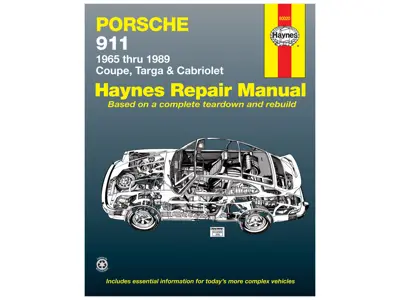 Porsche 911 (1965 - 1989) - Manuel de réparation Haynes (États-Unis) - 80020, 9781850106982