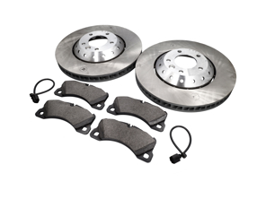 Pack plaquettes de frein avant et disque de frein. Porsche 958 Cayenne V6 GTS - 95835140350, 95835140450, PAA698151, 95861236500