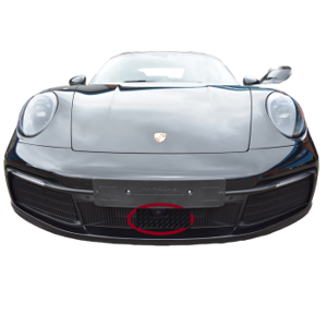 Frontstoßstange aus Edelstahl. Frontgrill-Set ZunSport. Porsche 992 C2 / C2S / C4 / C4S FDC - ZPR85419, ZPR85419B, ZPR92519, ZPR92519B, ZPR92619, ZPR92619B, ZPR85419, ZPR85419B, ZPR92519, ZPR92519B, ZPR92619, ZPR92619B