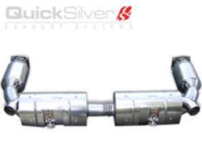 Exhaust system SPORTS for Porsche 996 GT2   QUICK SILVER