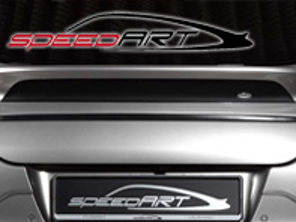 Achterrand Sierlijst Carbon PS9 SpeedART. Porsche Panamera