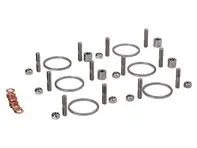 Wärmetauscher-Montagesatz. Porsche 964