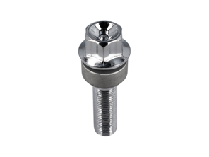 Bullone ruota cromato +18mm più lungo Porsche 996 / Boxster / 997 / Cayman / Cayenne / 991 / 992 / Macan / Panamera - 99736120301, 99736120302, 9973612031, 99636120300, 99636120301, 99636120302