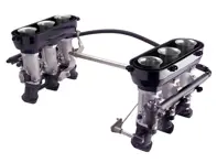 Gasklephuisset voor brandstofinjectie met luchthoorns. Porsche 911 2,7ltr - TBK.PO.911.34.40.I