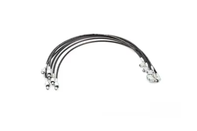 Flexible fuel line set MFI. Porsche 911 RS / RSR / R - 91111002100, 91111002200, 91111002300, 91111002401, 91111002500, 91111002600 - FUE11.2.101