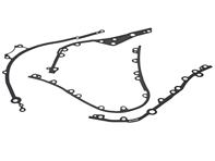 Jeu de joints de carter de distribution. Porsche 958 Cayenne 4.8L / 970 Panamera 3.6L / 4.8L - 94810113022, 94810113021, 94810112521, 94810112520, 94810112720, 94810112921, 94810112922