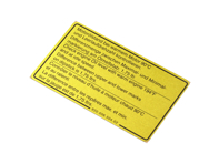 Sticker engine oil level. Porsche 911 SC / 3.2 Carrera / turbo - 93000650402 - 1601500406