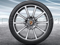 20' 'Carrera Classic' Alloy Wheels & Tyres Original Porsche for 718 Boxster/Cayman - 98204460208
