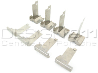 Engine ALUMINIUM tin baffle Kit 8 parts. Porsche 930 3.3L Turbo - 93010602301, 93010622201, 93010622101 - ENG112121SET