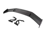 GT4 RS-Style Gloss Carbon Fibre Rear Wing / Spoiler for Porsche 718 (982) Cayman & Boxster 2017>> - 9GT825871AA3G, 9GT827867AOK1, 9GT827868AOK1, 9GT827465D, 9GT827466D