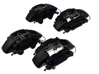 Jeu d'étriers de freins avant et arrière en aluminium. Porsche 911 (930) Turbo 1974-89 - 93035109103, 93035109203, 93035209101, 93035209201 - BRK11.2.119