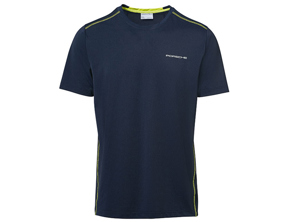 T-shirt da uomo Porsche, blu scuro – Sport - WAP545