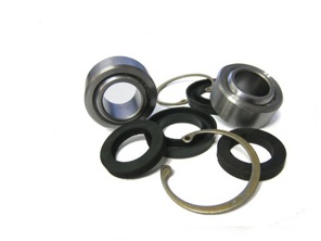 Monoball afgedichte voorwielophanging top mounts Rebuild Kit - Voor. Porsche 911/912/930 - 91134101800, 90134101801 - MB21
