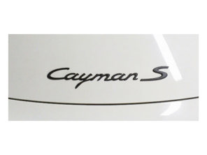 CAYMAN S-badge voor Porsche 987C Cayman S - 98755998301041