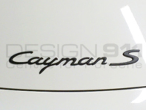 CAYMAN S Badge for Porsche 987C Cayman S - 98755998301041