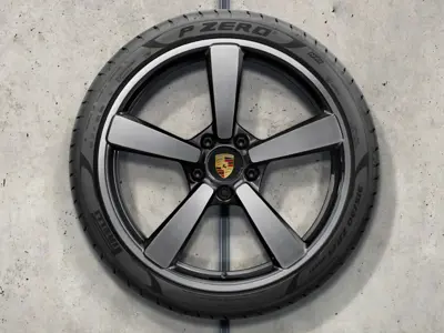 Set ruote 20"/21" Turbo Exclusive Design con pneumatici estivi per 992 Turbo PCD 5/130 - 992044660AG