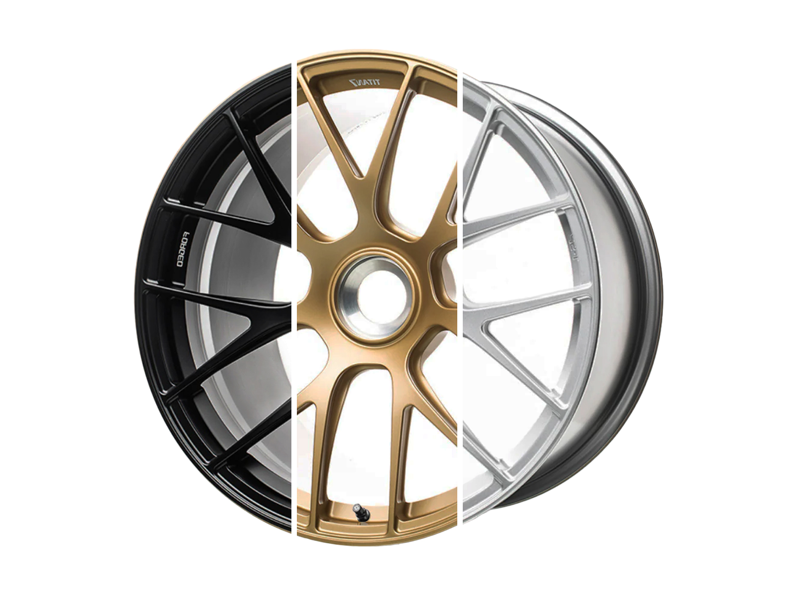 Titan 7 锻造 T-S7 7Y 辐条中央锁合金轮毂后轮 12.5 x 21。保时捷 991 GT3 RS - TS702112548CLCG, TS702112548CLIS, TS702112548CLMB