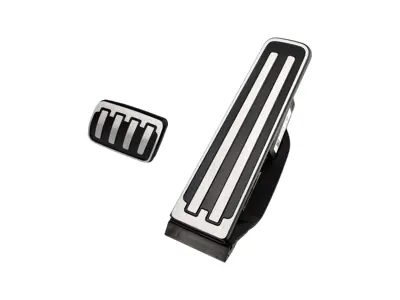 Pedal Cap Sport Retrofit Kit, Aluminum Black. Porsche Panamera 2010>> - 971044701
