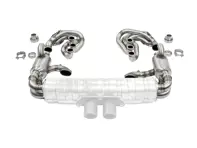 CARGRAPHIC GT Sportabgasanlage mit ID45-Heizung für GT3-Schalldämpfer. Passend für Porsche 964 Carrera 2/4/RS. - 96411104504, 96411104605, 96411104502, 96421103905, 96421103932, 96421104004, 997111027A1