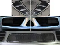 Kit rejilla radiador parachoques delantero y rejillas laterales Porsche 718