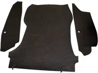 Luggage boot carpet set. Porsche 911/912 63-68 - 90155104520, 1689500110, 90155104920, 90155105020