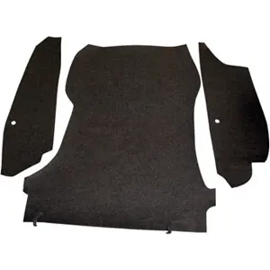 Set di tappeti per bagagliaio. Porsche 911/912 63-68 - 90155104520, 1689500110, 90155104920, 90155105020