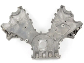 Engine timing belt cover. Porsche 958 Cayenne / 970 Panamera - 94810102220