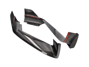 SPLITTER ANGOLARI PARAURTI ANTERIORE IN CARBONIO 992.1 - 992898010B, 992898010J - ML-YWW080-PRO