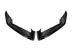 SPLITTER ANGOLARI PARAURTI ANTERIORE IN CARBONIO 992.1 - 992898010B, 992898010J - ML-YWW080-PRO