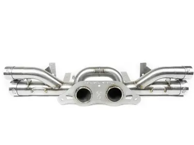 Tuyau de dérivation du silencieux central. Porsche 991.2 GT3 / GT3 RS - 99711102792, 99111102790