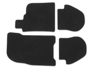 Alfombrillas, Negras. Porsche 928 1977-79 RHD - Volante a la derecha - 000043154205FV, P0006