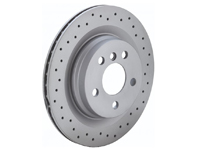 Rotor de disque de frein SPORT COAT Z, avant. Porsche Macan GTS / TURBO 400ch - 460.1554.52, 460.1555.52, 95B615301E, 95B615301G, 95B615302E, 95B615302G, 95B615301J, 95B615302J - 460.1554.52, 460.1555.52