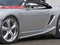 Spoiler de bas de caisse / jupes SpeedART. Porsche 987 Boxster