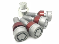 Kit de tornillos de rueda antirrobo +5MM más largos - Original Porsche - 99736198009