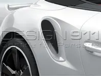 Lufteinlässe im hinteren Seitenteil. Porsche 991.2 (911) Turbo 2016>> - 99104480074