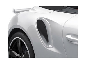 Luchtinlaten aan de achterkant van het zijgedeelte. Porsche 991.2 (911)Turbo 2016>> - 99104480074