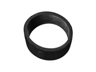 Rubberen luchtinlaathuls. Porsche 911 Turbo 75-77 - 93011015200, 1616001000