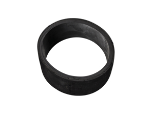 Rubberen luchtinlaathuls. Porsche 911 Turbo 75-77 - 93011015200, 1616001000