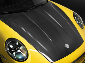 TECHART Aero Hood, Carbon Fiber. Porsche 992 - 092.121.199.009, 992823031AYGRV, 992823031BYGRV, 992823031CYGRV, 992823031DYGRV - 092.121.199.009