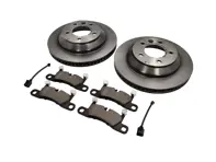 Bremsbeläge und Bremsscheibenpaket hinten. Porsche Cayenne 958 - 95535240131, 95535240130