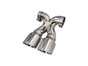 排气豪华双风格尾管抛光镀铬。保时捷 987.2 Boxster / Cayman - 98711125730, 98711125831, 98711198130, 98711125860