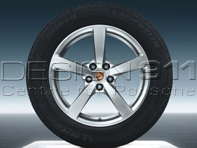 18' Macan Alloy Wheels & Winter Tyres Original Porsche - 95B04460022, 95B04460021, 95B04460022, 95B044641A