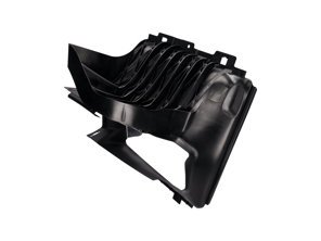 Air Guide For Air Conditioning Condensers, Matt Black. Porsche 9J1.1 / 9J1.2 Taycan 2020>> - 9J112133, 9J1121333A, 9J1121334A, 9J1121333AOK1, 9J1121334AOK1