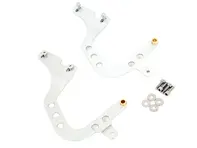 Billet rear decklid hinges - Adjustable. Porsche 964/993 - E196.216