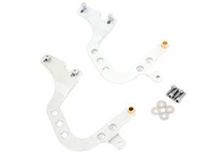 Cerniere del coperchio posteriore ricavate dal pieno - regolabili. Porsche 964/993 - E196.216