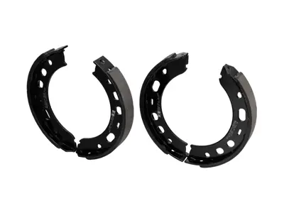 Handbrake shoes. Porsche 986 3.2L / 996 / 997 / 987 / 993 / 964 / 924 / 928 / 968 - 92835209710, 99635299300, 99635299301, 99635299602, 99735299301, 99735299302, 92835209700, 98635299501, 99635209301, 99635299302, 99735299304, 10990.104.4 - 10990.104.4
