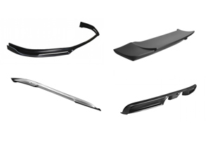 Touring EVO aerokit (C4 wide body). Porsche 991.2 Carrera 4 - P991.42.7000, P991.42.1020, P991.40.2020, P991.42.3022, P991.42.3040